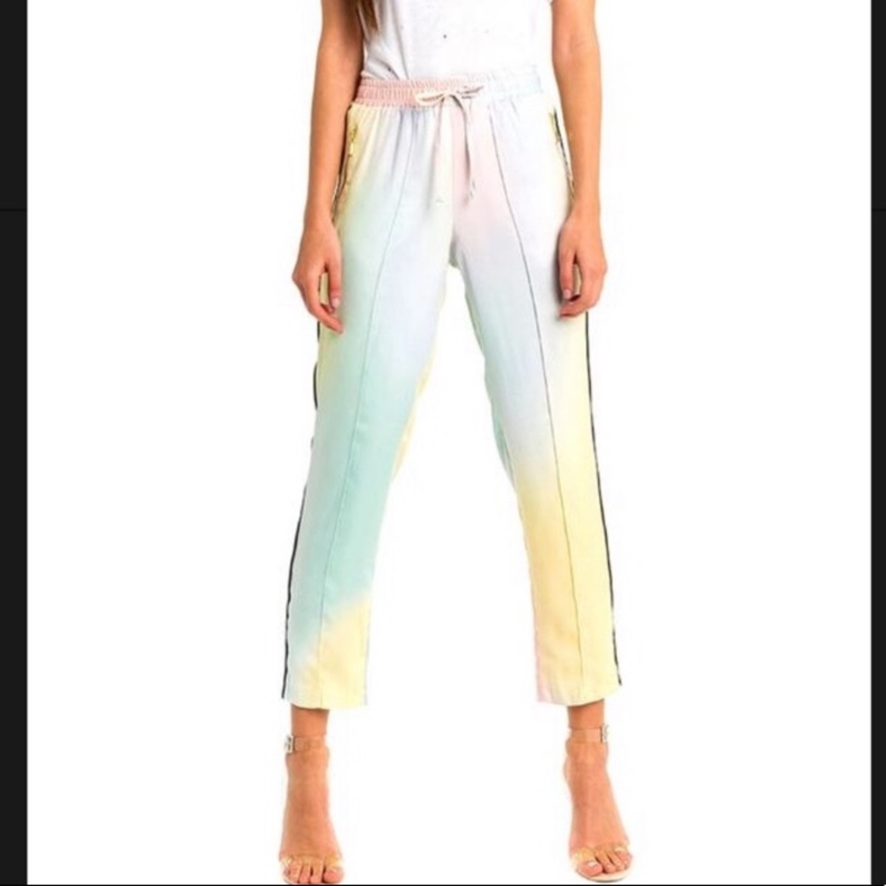 NEW Wildfox Allegra Water Color Joggers